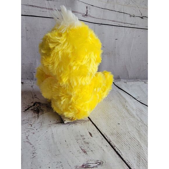 Greenbrier Plush Yellow Duck Easter Stuffed Animal Plush Sparkly Feet 6inch - Picture 5 of 6